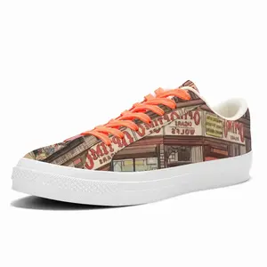 Men Optimo Cigars New York City Low Top Canvas Shoes