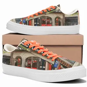 Men Landmark Deli New York City Low Top Canvas Shoes