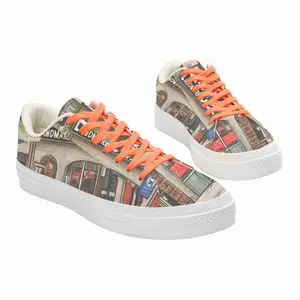 Men Landmark Deli New York City Low Top Canvas Shoes