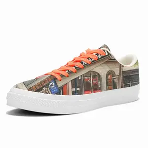 Men Landmark Deli New York City Low Top Canvas Shoes