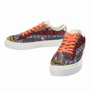 Men Katzs Deli New York City Low Top Canvas Shoes