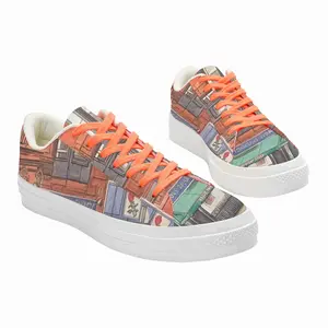 Men Greenwich Village New York City Low Top Canvas Shoes