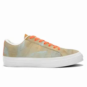 Men Hello And Goodbye Low Top Canvas Shoes