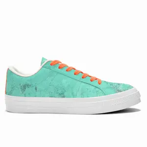 Men The World Is Yours Low Top Canvas Shoes