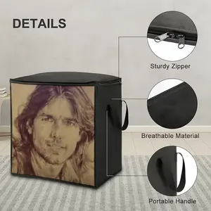 Tom Cruise Portrait Quilt Storage Bag