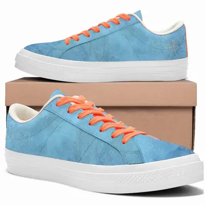 Men Blue Magic Low Top Canvas Shoes