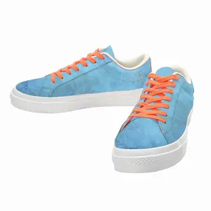 Men Blue Magic Low Top Canvas Shoes