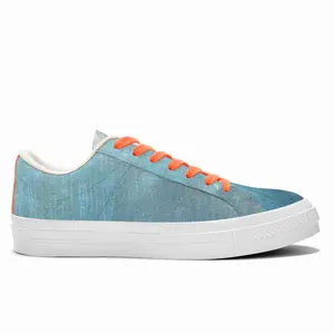 Men Shapes Of Water Low Top Canvas Shoes