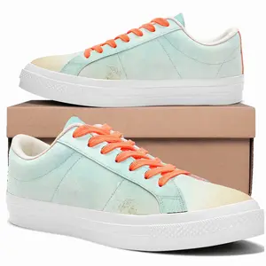 Men Purity Of Mind Low Top Canvas Shoes