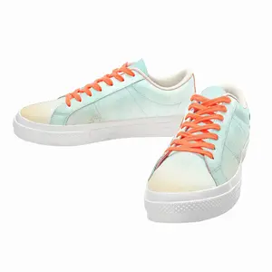 Men Purity Of Mind Low Top Canvas Shoes