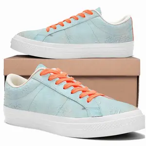 Men Blue Crush Low Top Canvas Shoes