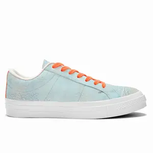 Men Blue Crush Low Top Canvas Shoes