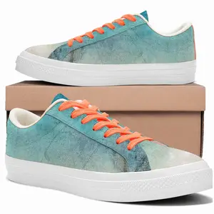 Men Blue Moon Low Top Canvas Shoes