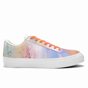 Men Wisdom Of Youth Low Top Canvas Shoes