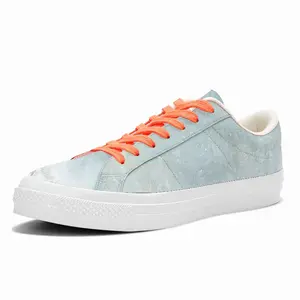 Men Back To Earth Low Top Canvas Shoes