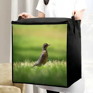 Bird In High Park Grass Quilt Storage Bag