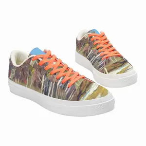 Men Spring Landscape Nature Low Top Canvas Shoes