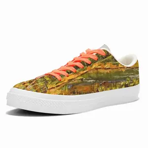 Men Overgrown Pond Low Top Canvas Shoes