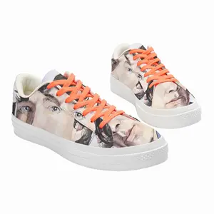 Men A Portrait Of Benedict Cumberbatch Low Top Canvas Shoes