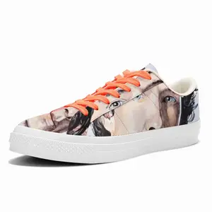 Men A Portrait Of Benedict Cumberbatch Low Top Canvas Shoes