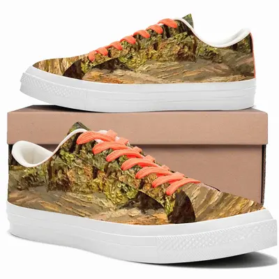 Men Famous Forest Trail Impasto Low Top Canvas Shoes