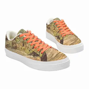 Men Famous Forest Trail Impasto Low Top Canvas Shoes