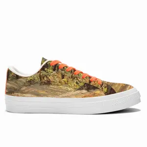 Men Famous Forest Trail Impasto Low Top Canvas Shoes