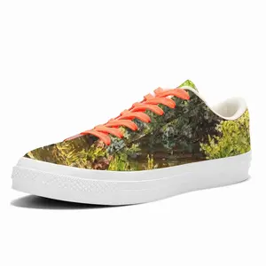 Men River Sunny Landscape Low Top Canvas Shoes