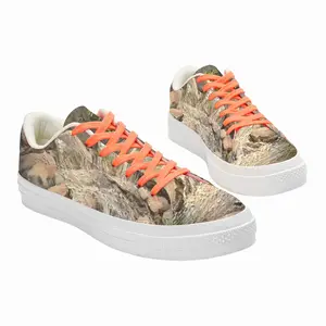 Men Rocky River Realism Impressionism Low Top Canvas Shoes