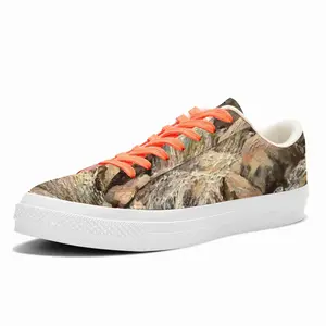 Men Rocky River Realism Impressionism Low Top Canvas Shoes