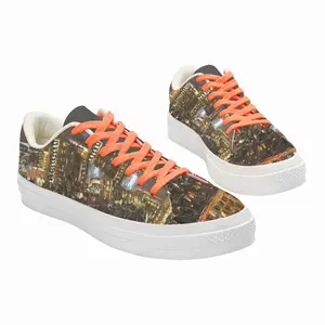 Men Moscow Tv Tower Low Top Canvas Shoes