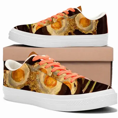 Men Fried Eggs Modern Low Top Canvas Shoes