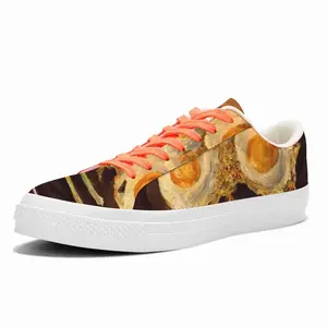 Men Fried Eggs Modern Low Top Canvas Shoes