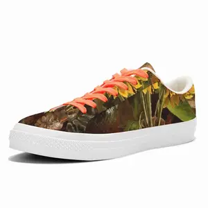 Men My Sunflowers Low Top Canvas Shoes