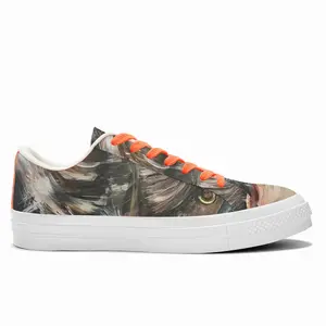 Men Female Violence Low Top Canvas Shoes