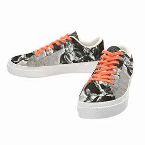 Men Sisters Low Top Canvas Shoes