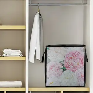 Large Peony Palette Knife Quilt Storage Bag