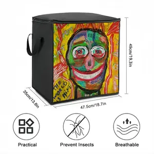 Small Gallery Of Hallucinated Portraits The World Is Mine Quilt Storage Bag