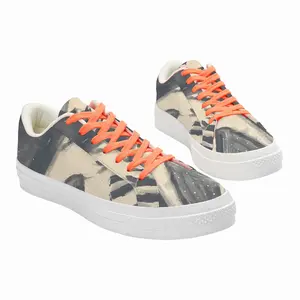 Men Piano Low Top Canvas Shoes