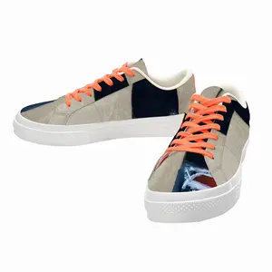 Men Pepsi Low Top Canvas Shoes