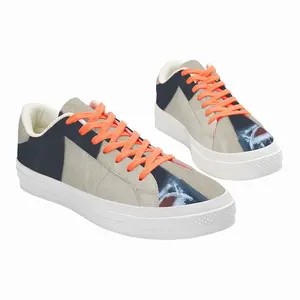 Men Pepsi Low Top Canvas Shoes