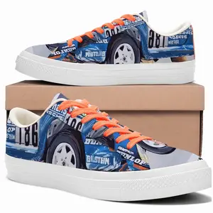 Men Porsche 959 Low Top Canvas Shoes