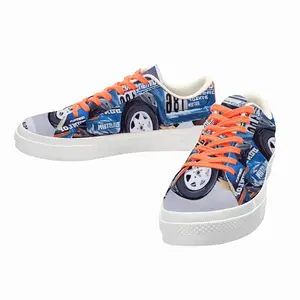 Men Porsche 959 Low Top Canvas Shoes