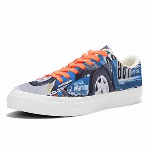 Men Porsche 959 Low Top Canvas Shoes