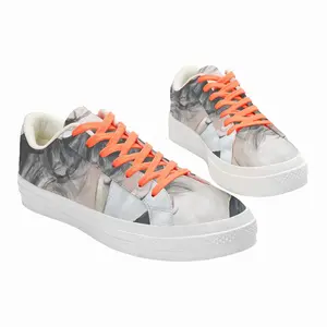 Men Boston Low Top Canvas Shoes