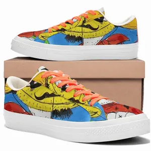 Men Texas Cowboy Low Top Canvas Shoes