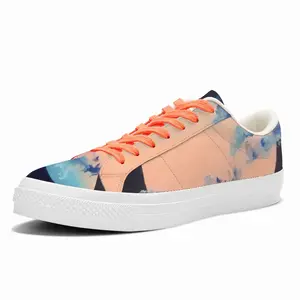 Men Circle Of Life Low Top Canvas Shoes