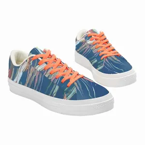 Men Jellies Below Low Top Canvas Shoes