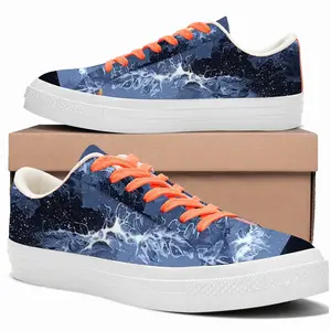 Men Alone Low Top Canvas Shoes