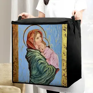 Godmother And Her Son Quilt Storage Bag